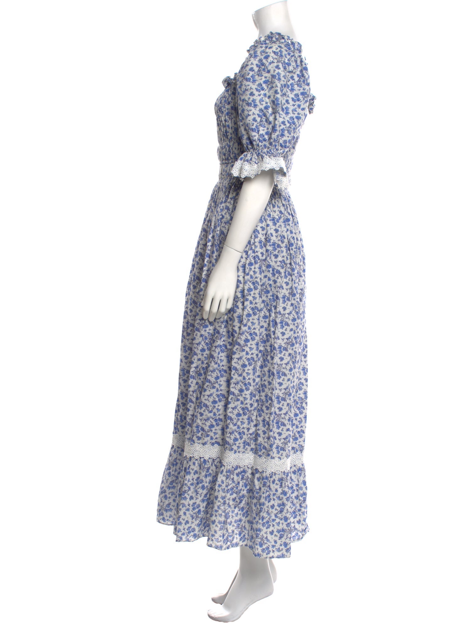 Lug Von Siga Floral Print Long Dress