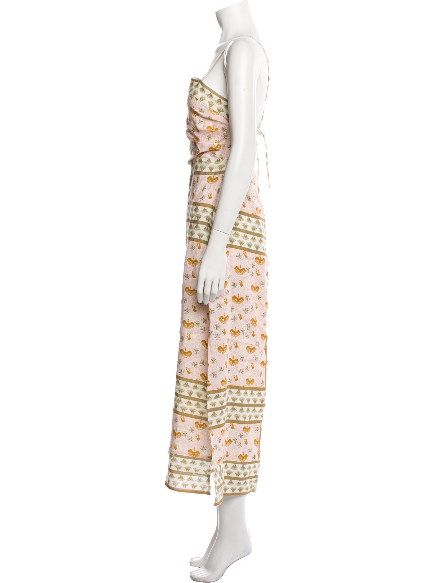 Lug Von Siga Linen Midi Length Dress w/ Tags