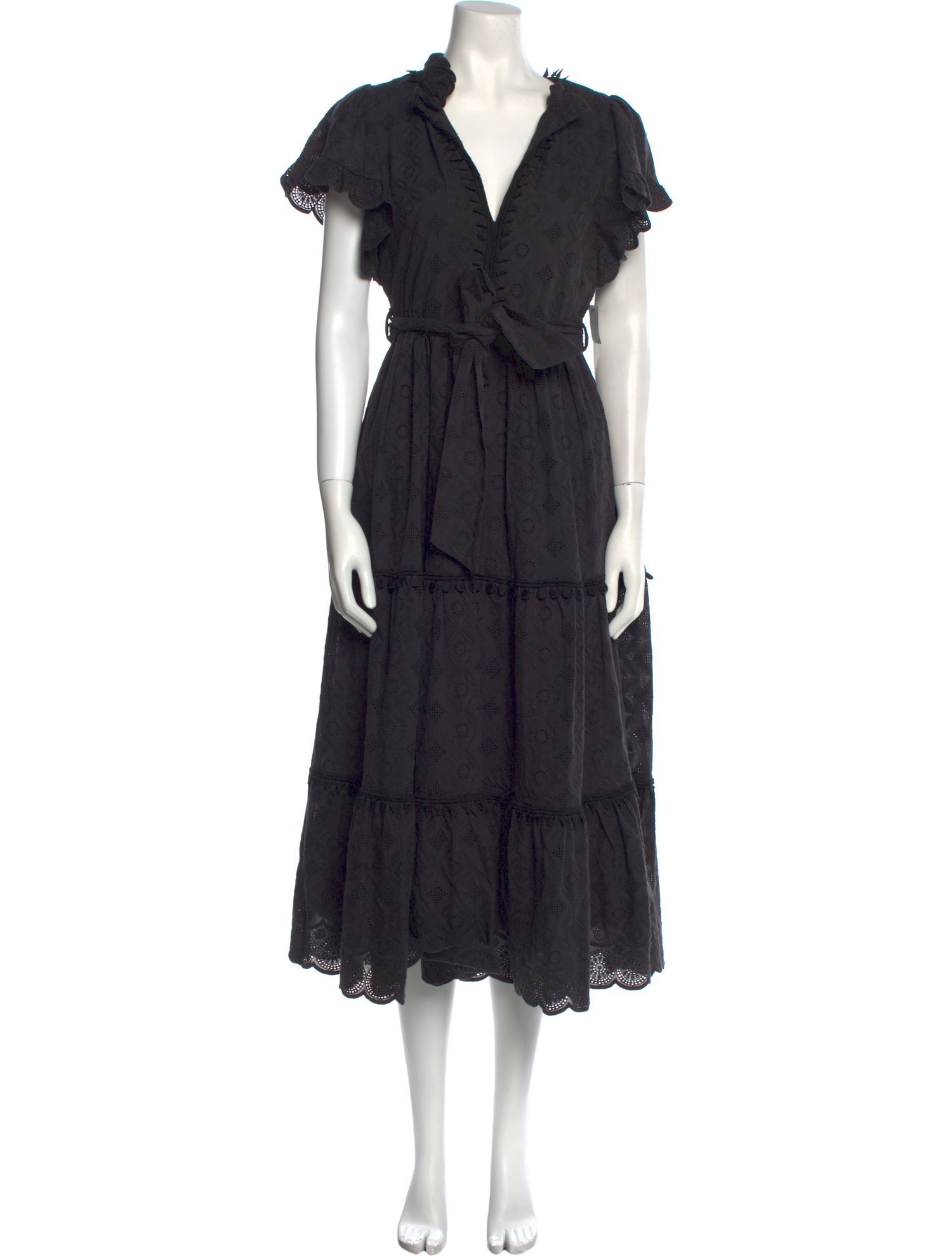 Lug Von Siga V-Neck Long Dress