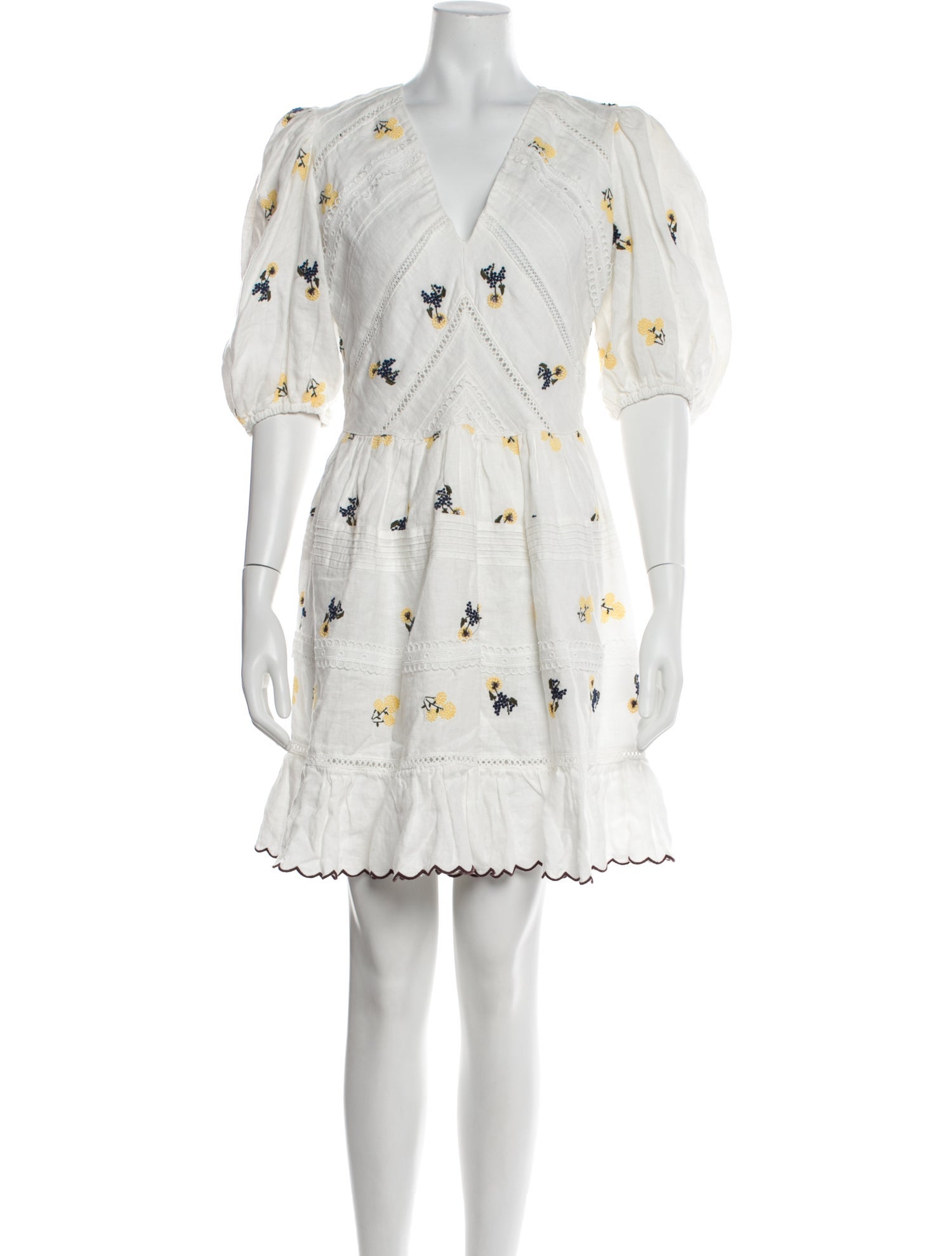 Lug Von Siga Linen Mini Dress