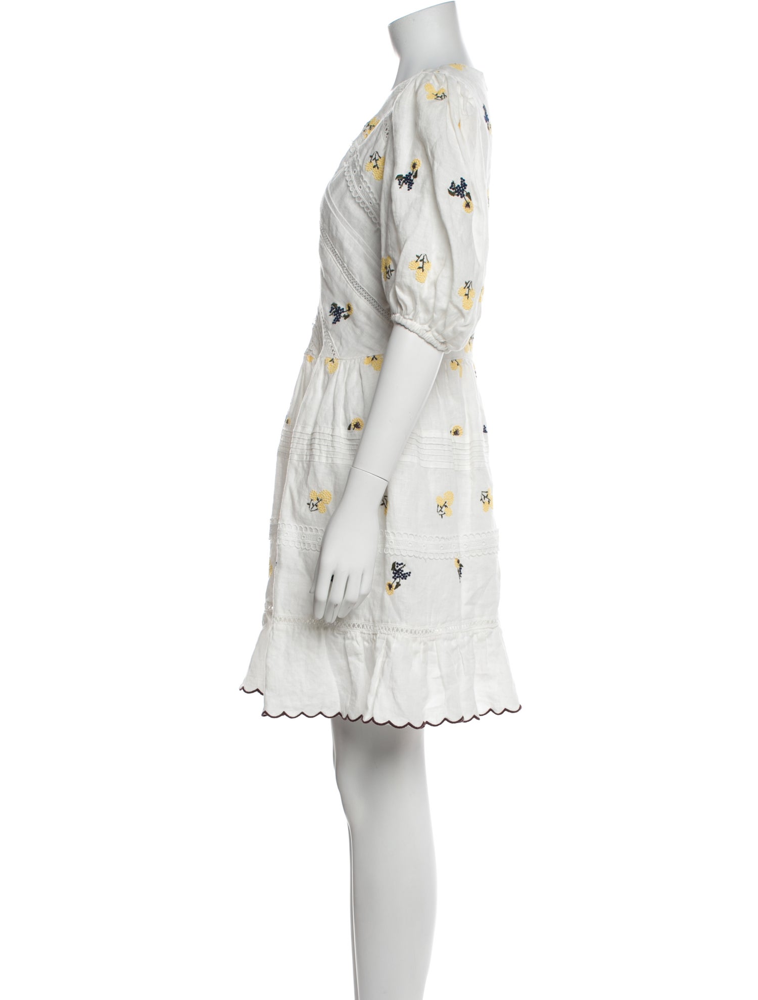 Lug Von Siga Linen Mini Dress