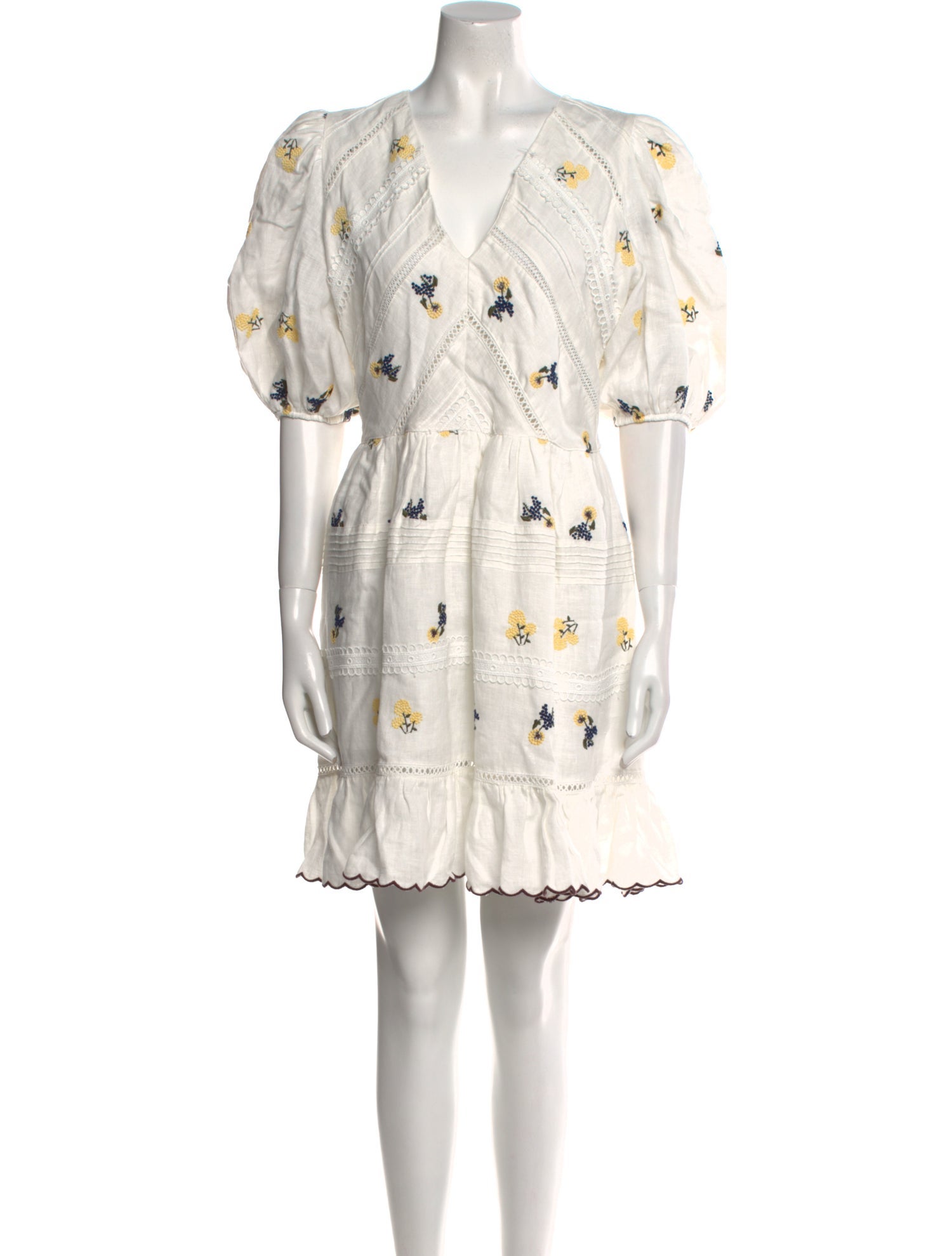 Lug Von Siga Linen Mini Dress