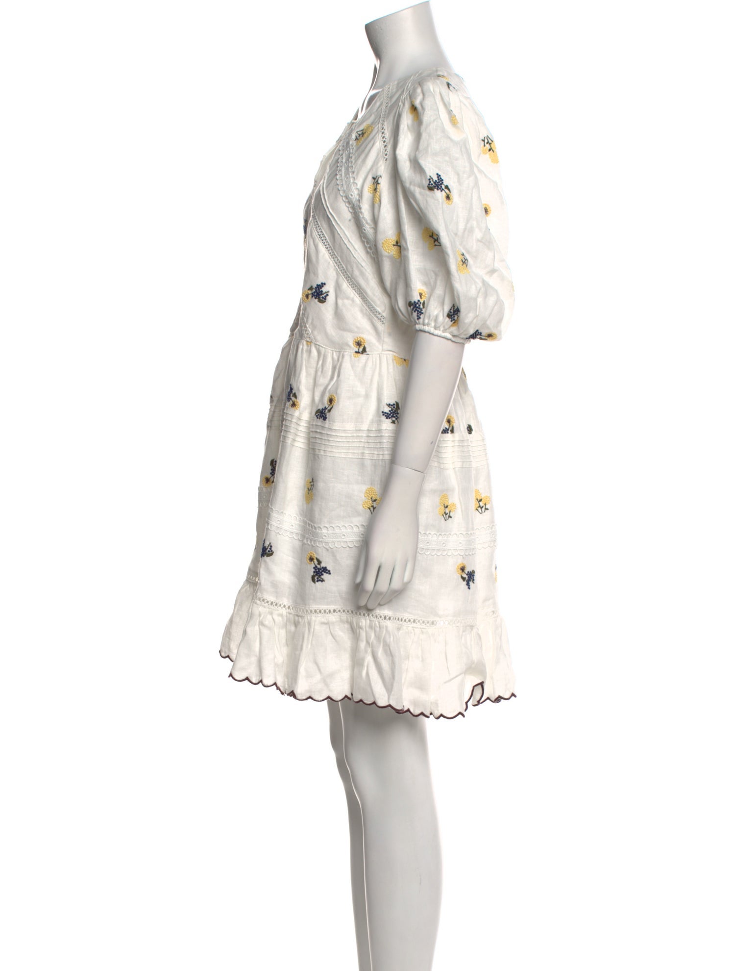 Lug Von Siga Linen Mini Dress