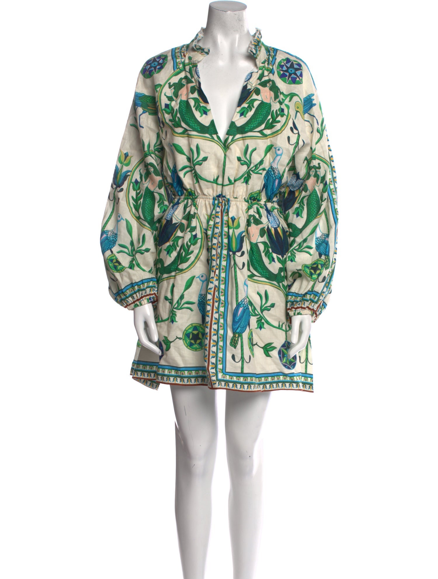 Lug Von Siga Linen Mini Dress w/ Tags