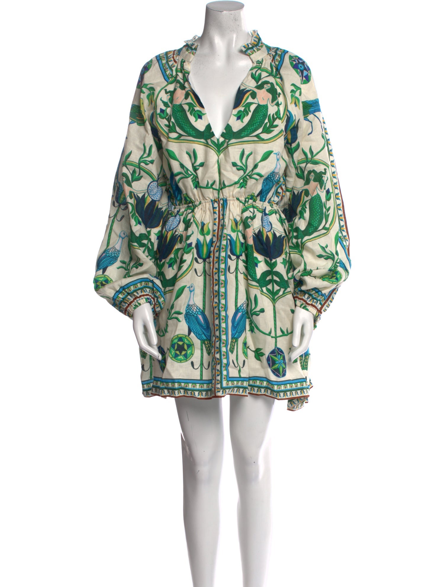 Lug Von Siga Linen Mini Dress