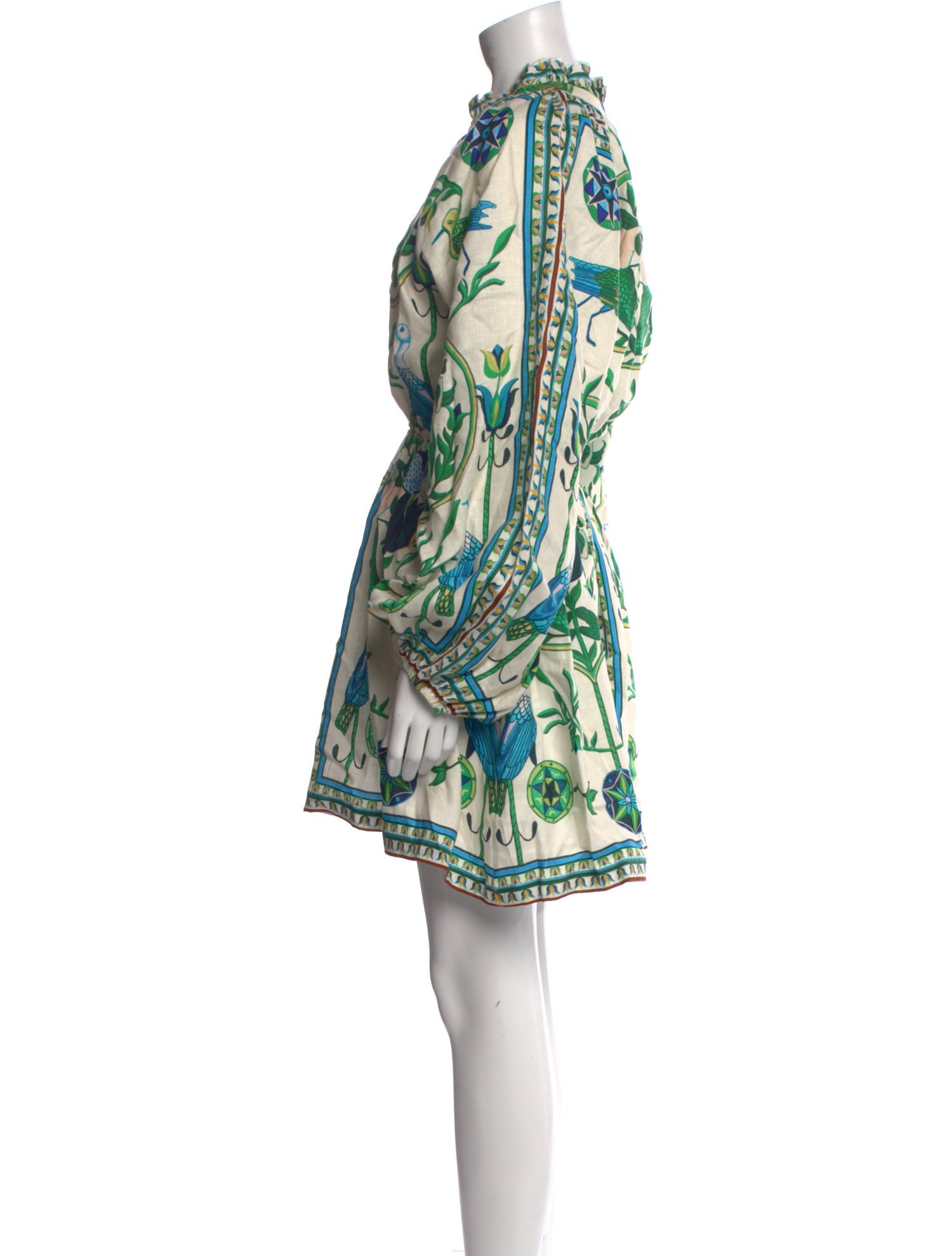 Lug Von Siga Linen Mini Dress