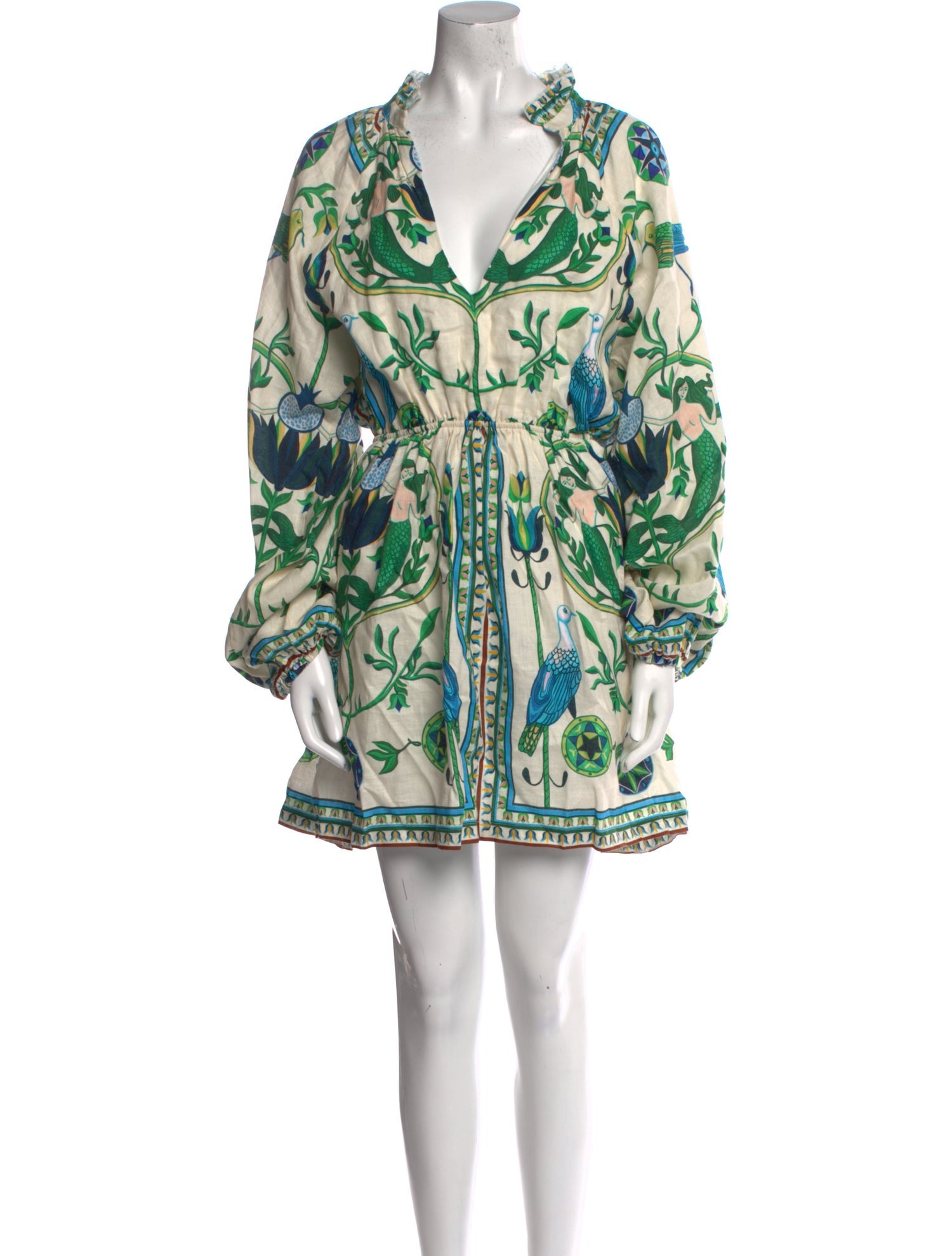 Lug Von Siga Linen Mini Dress w/ Tags