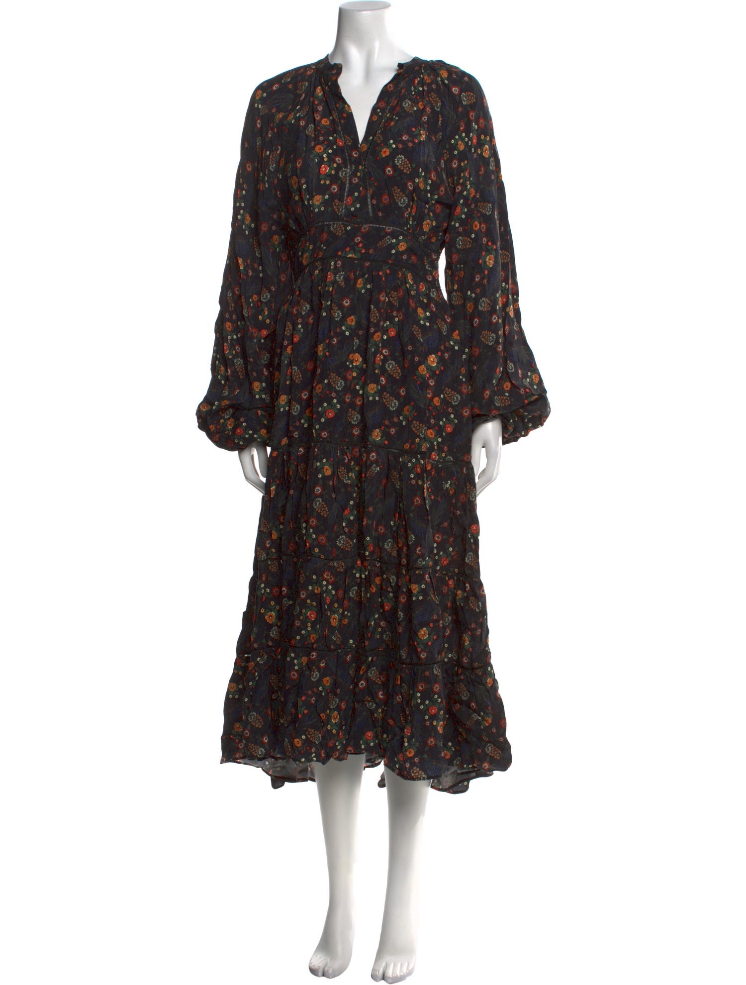 Lug Von Siga Floral Print Long Dress