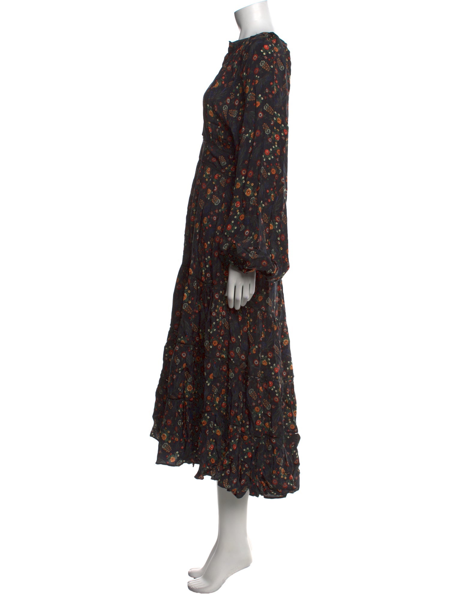 Lug Von Siga Floral Print Long Dress