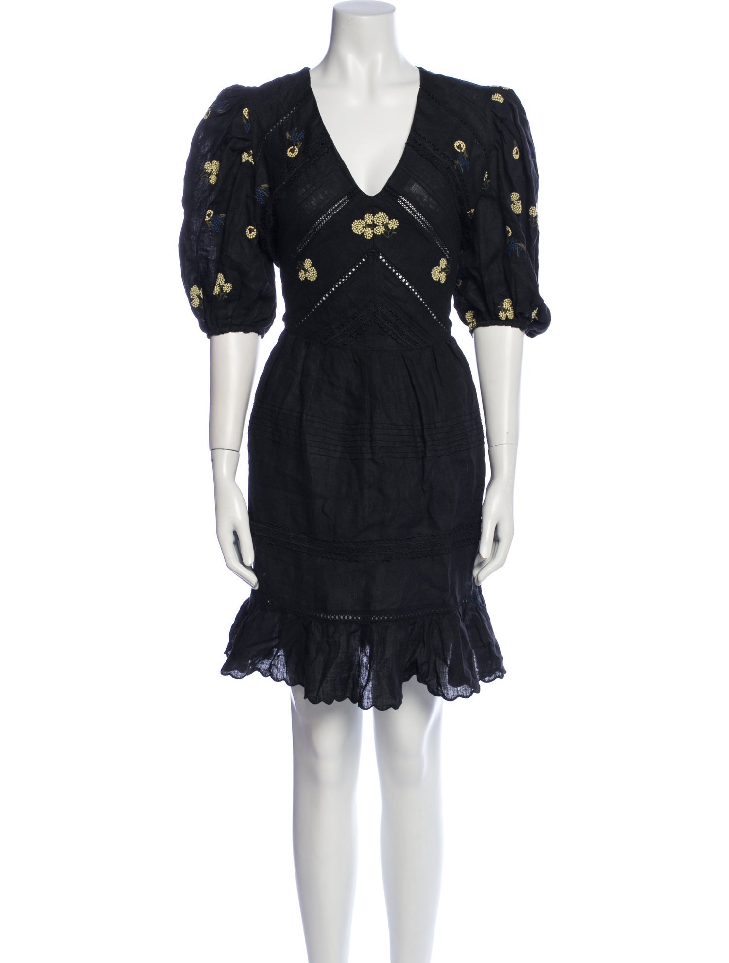 Lug Von Siga Linen Mini Dress