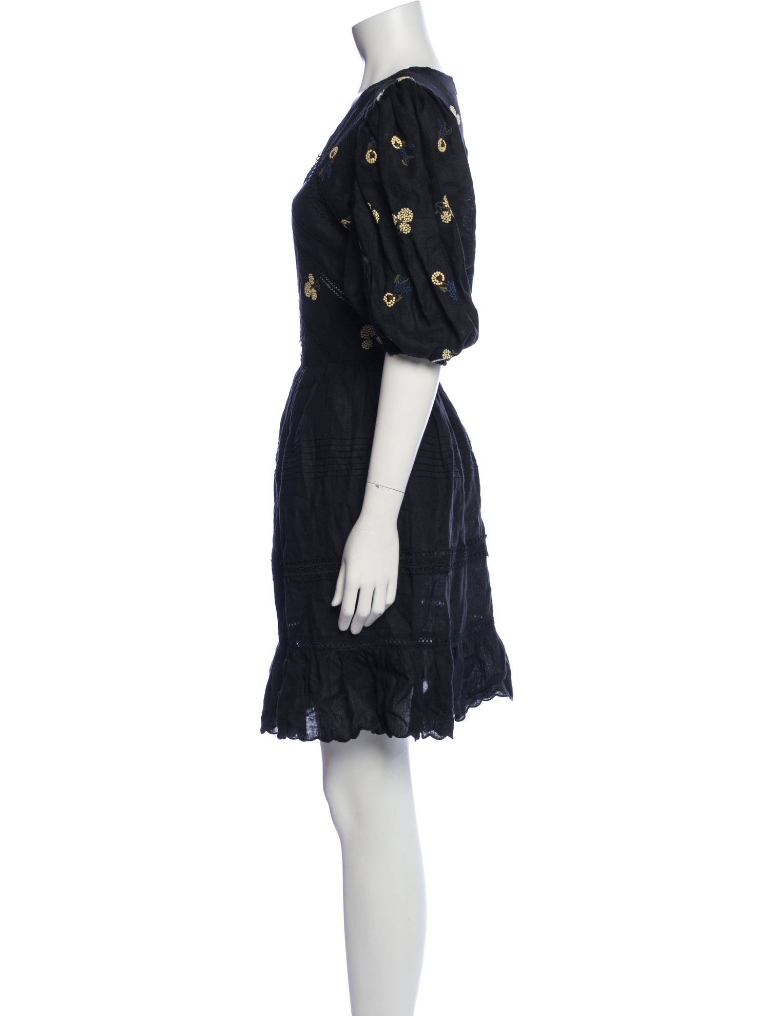 Lug Von Siga Linen Mini Dress