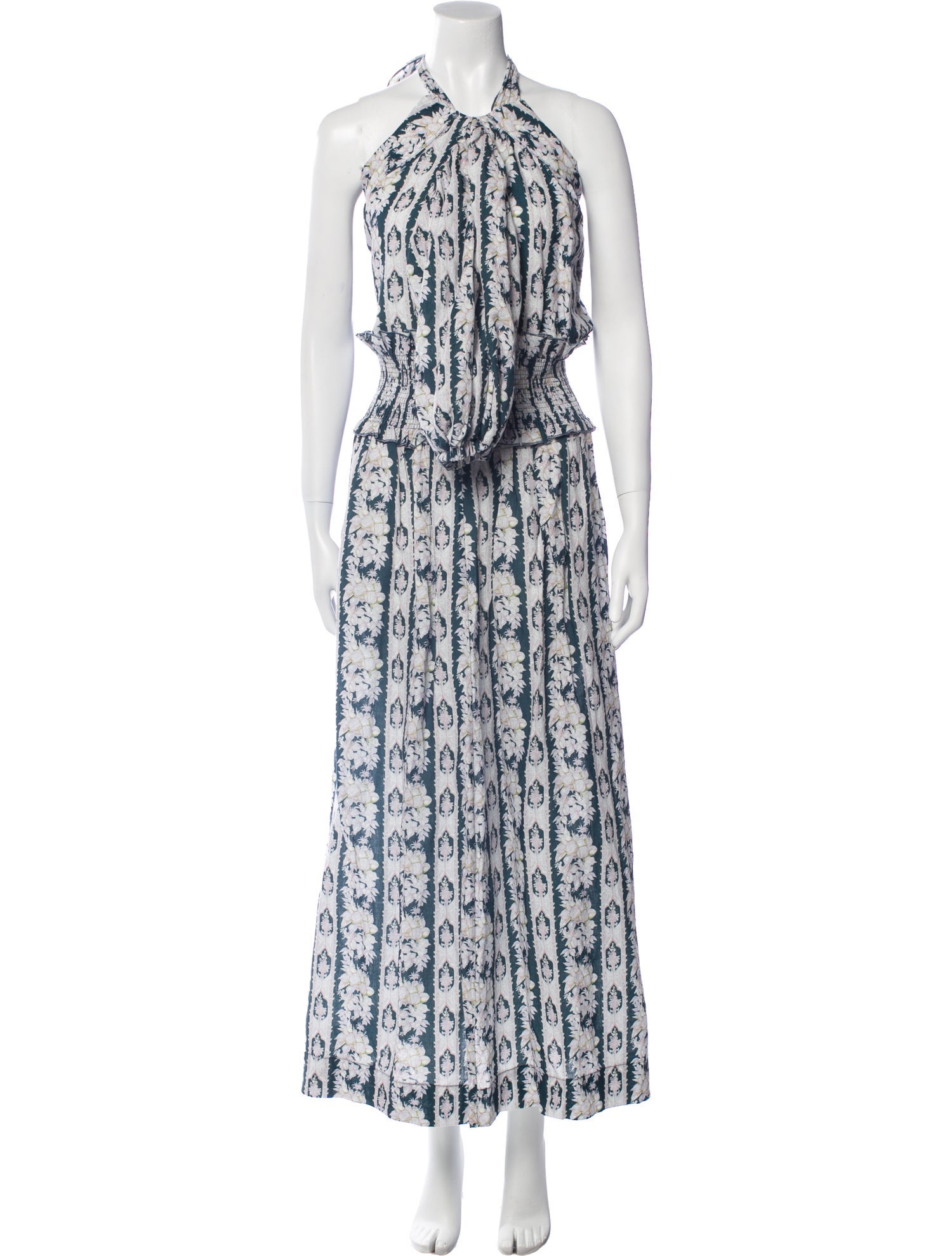 Lug Von Siga Printed Long Dress