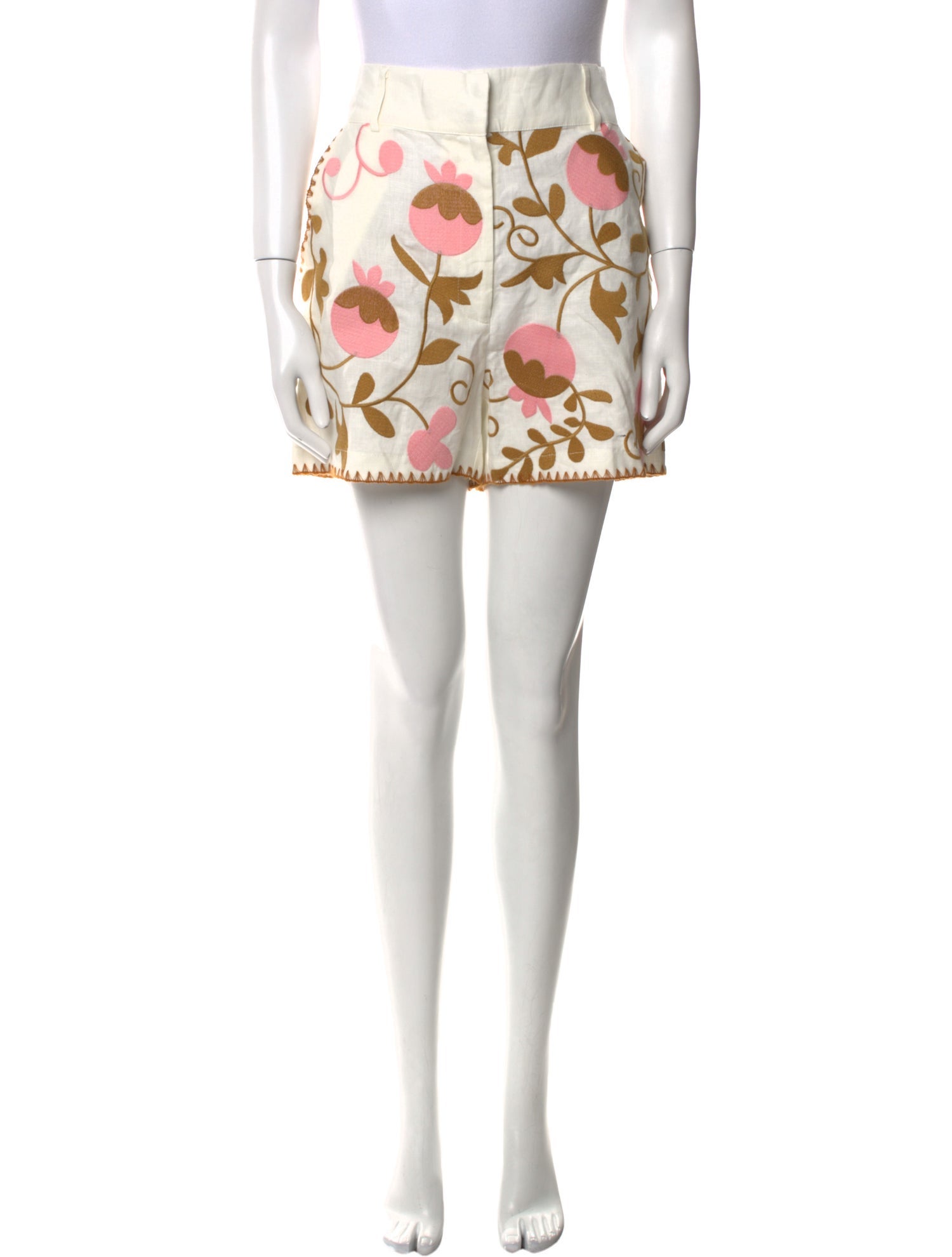 Lug Von Siga Linen Mini Shorts