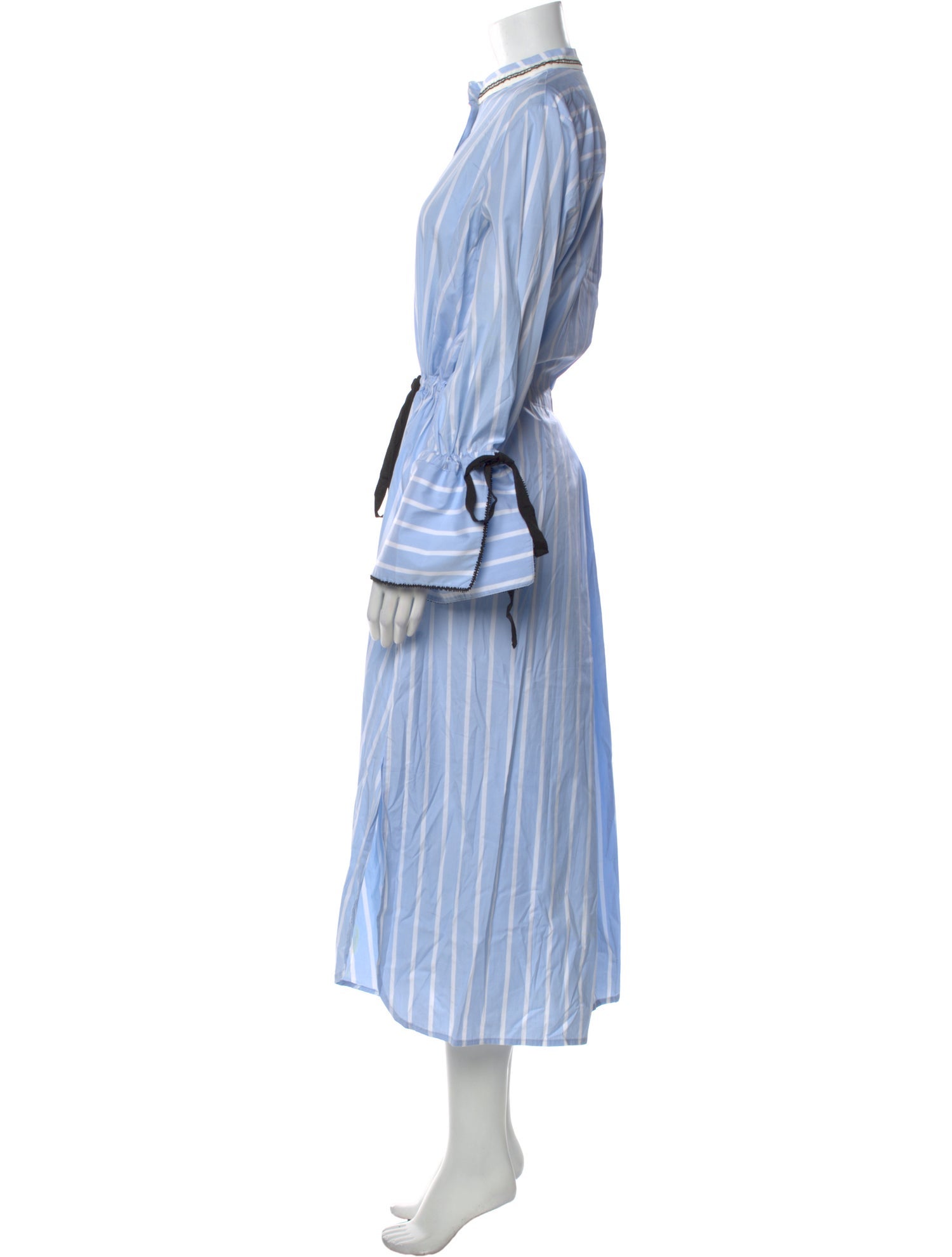 Lug Von Siga Mock Neck Long Dress