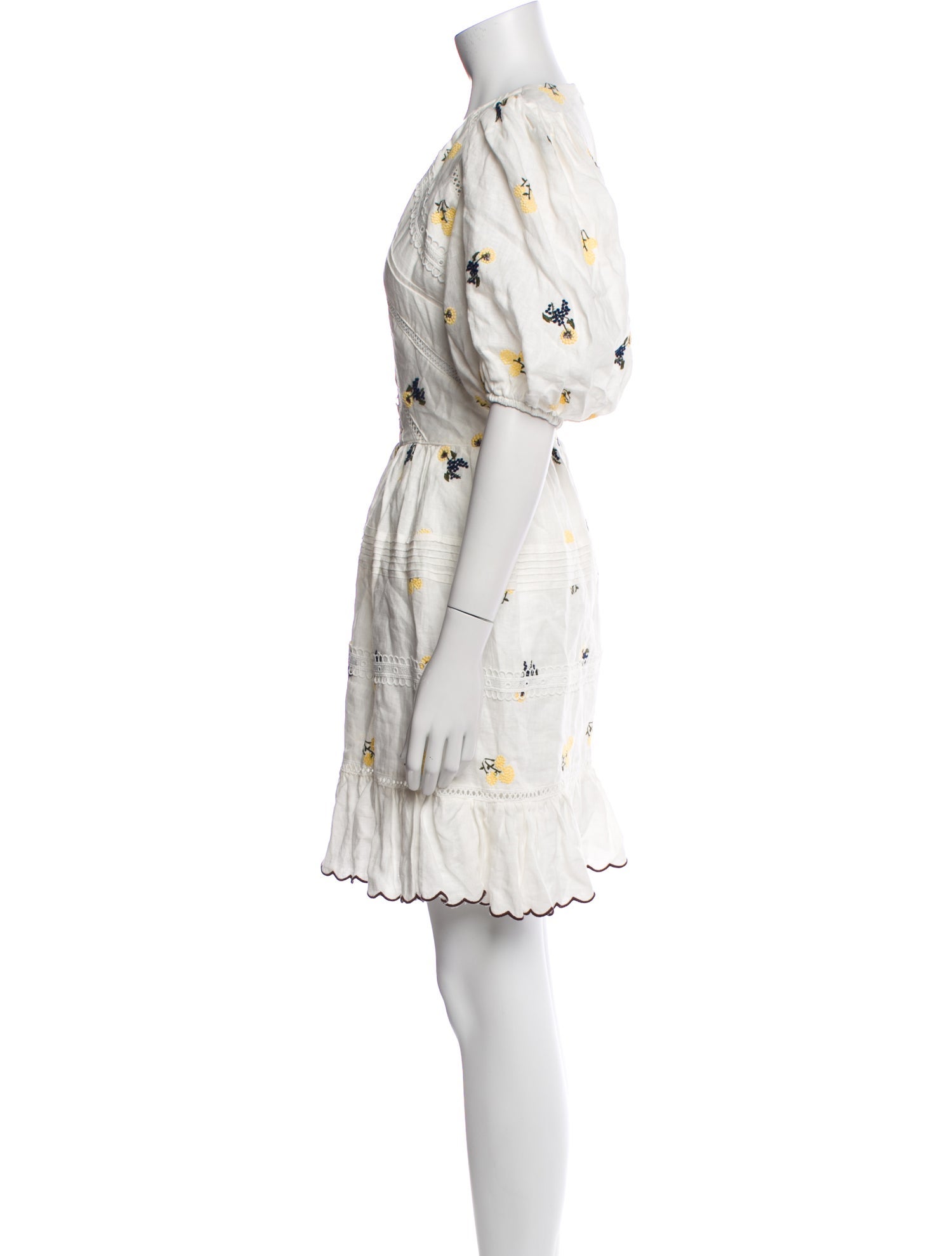 Lug Von Siga Linen Mini Dress