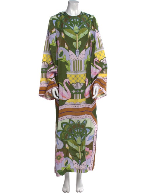 Lug Von Siga Printed Long Dress