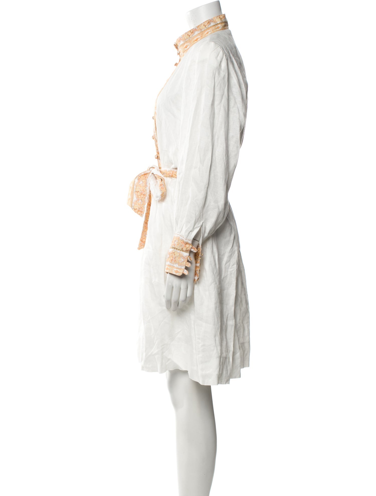 Lug Von Siga Linen Knee-Length Dress