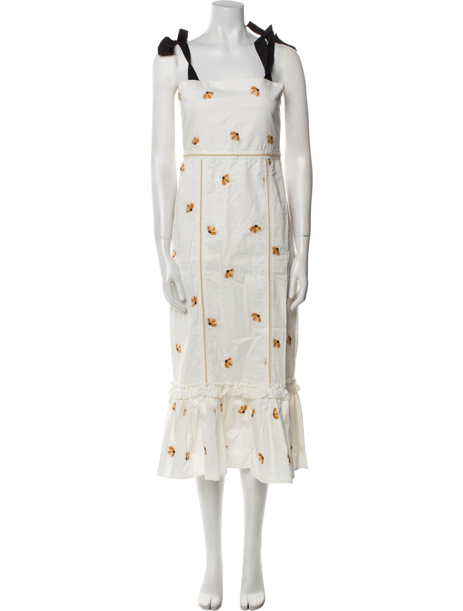 Lug Von Siga Printed Midi Length Dress w/ Tags