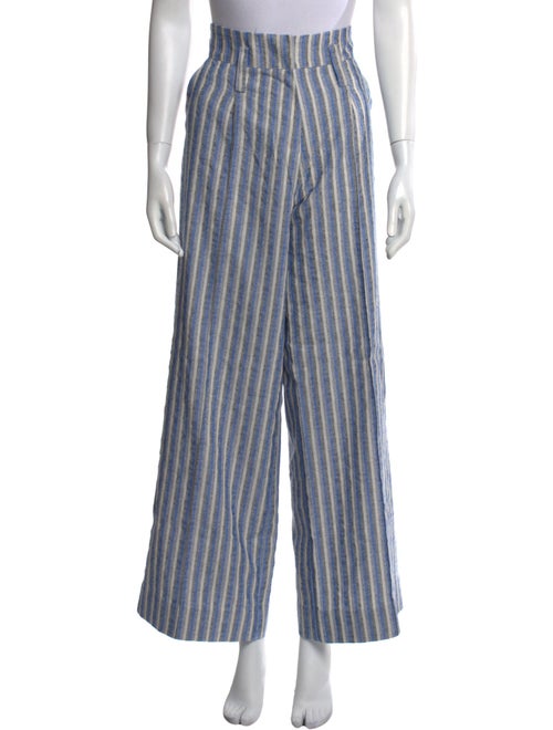Lug Von Siga Striped Wide Leg Pants