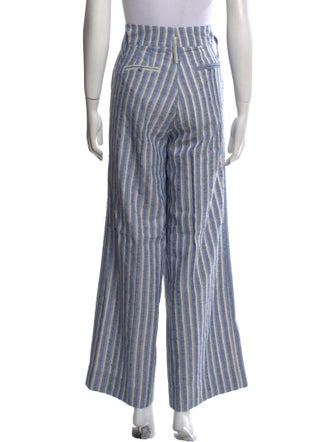 Lug Von Siga Striped Wide Leg Pants