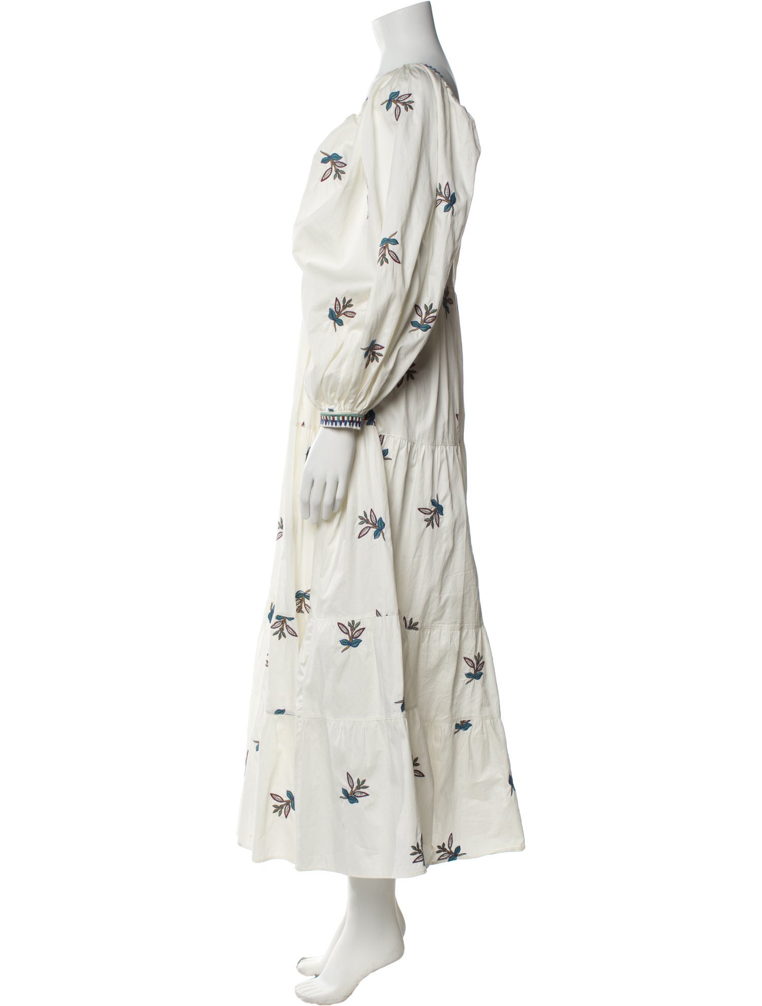 Lug Von Siga Printed Long Dress