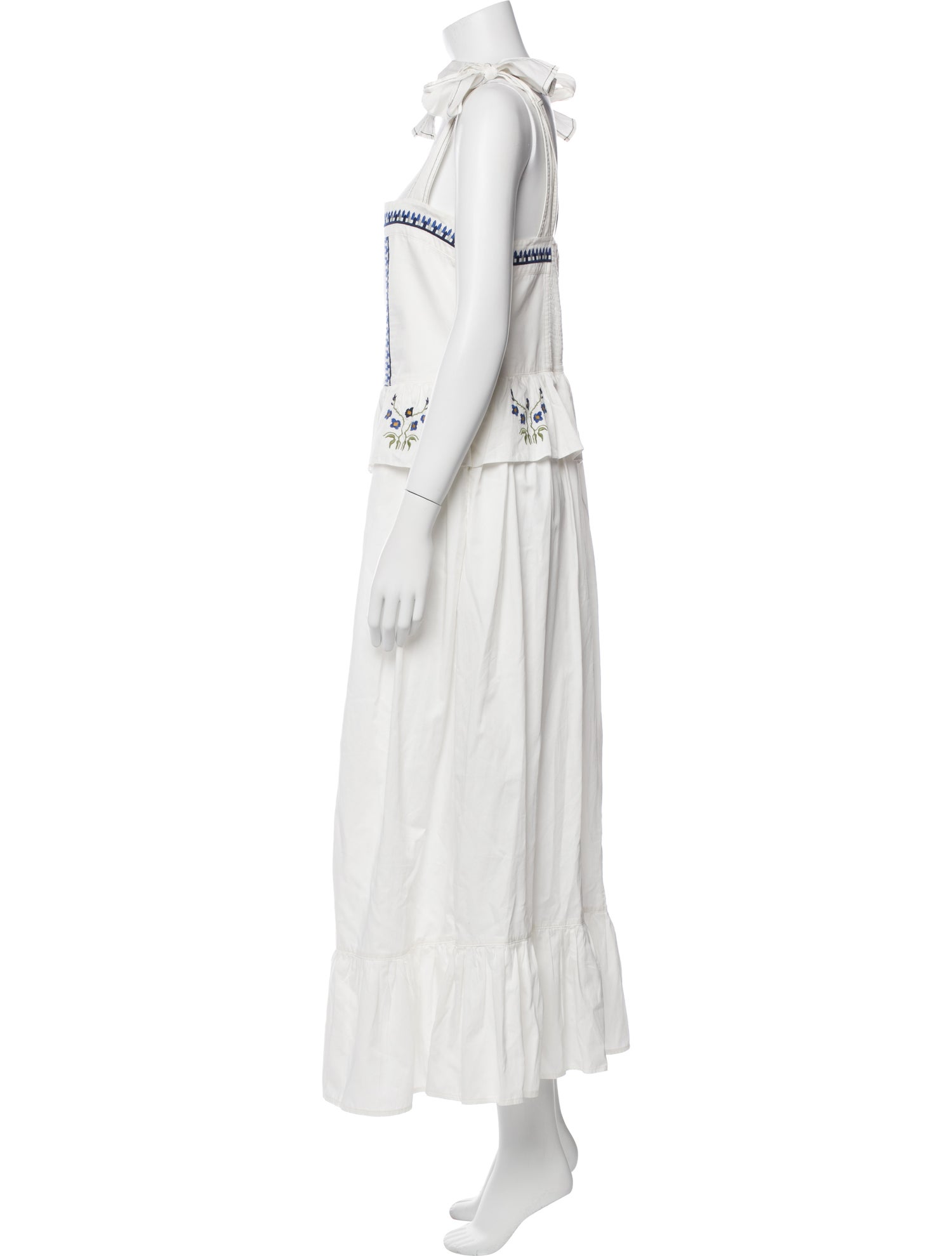 Lug Von Siga Graphic Print Long Dress