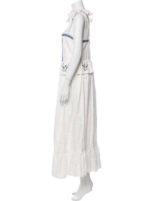 Lug Von Siga Graphic Print Long Dress