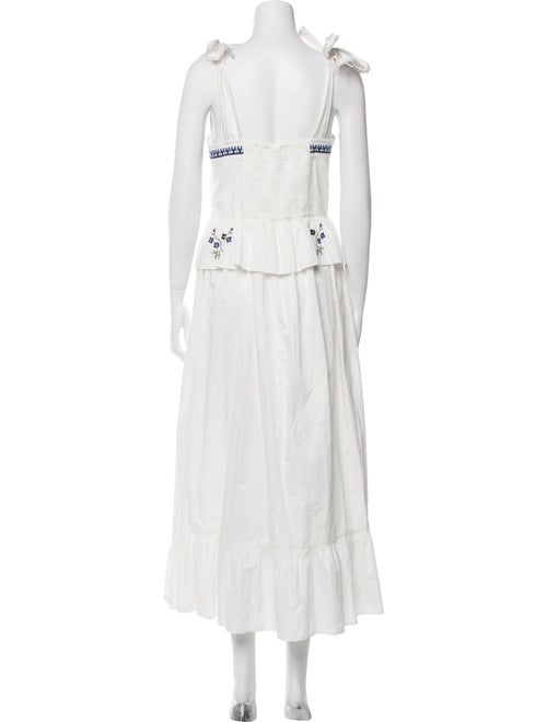 Lug Von Siga Graphic Print Long Dress