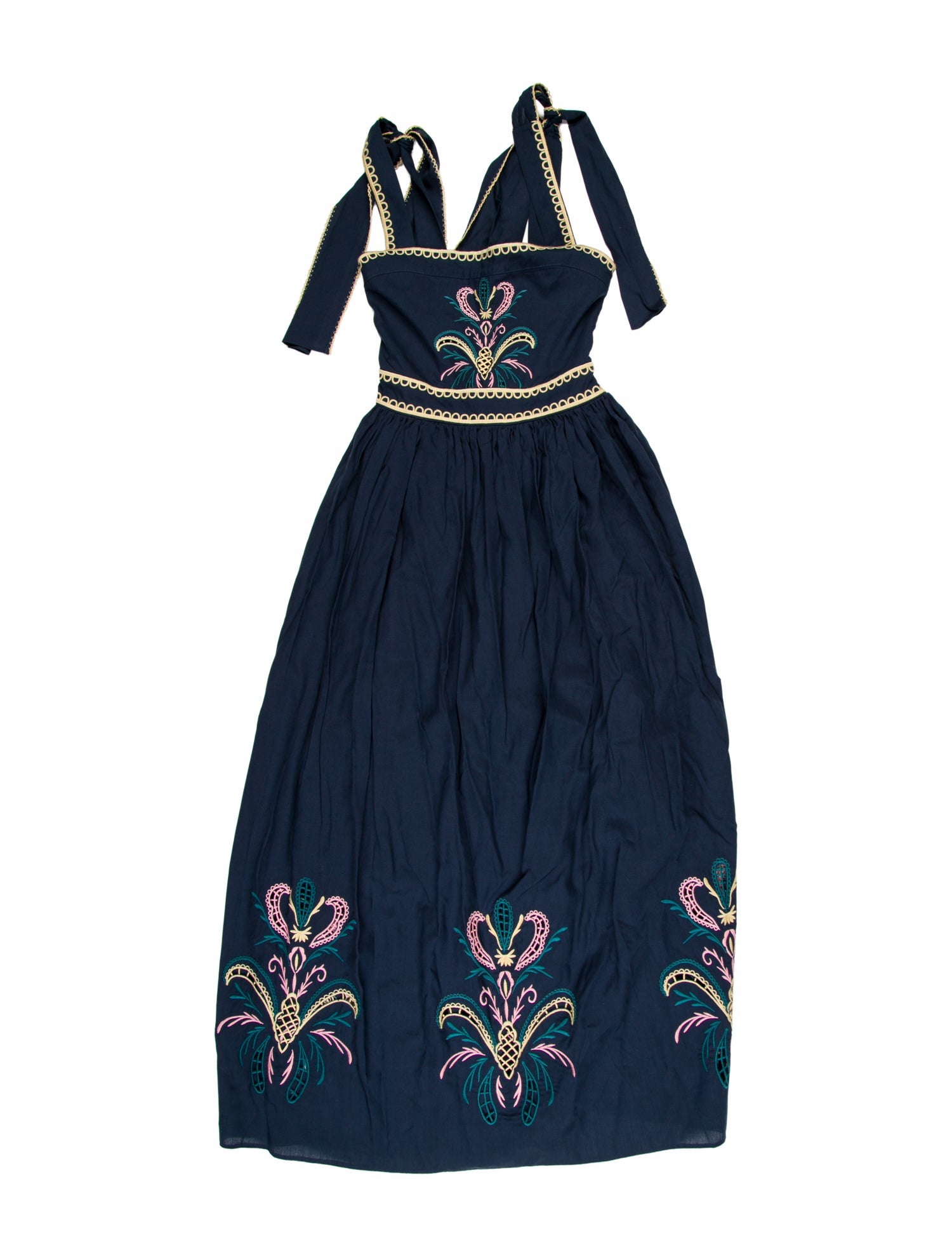 Lug Von Siga V-Neck Long Dress