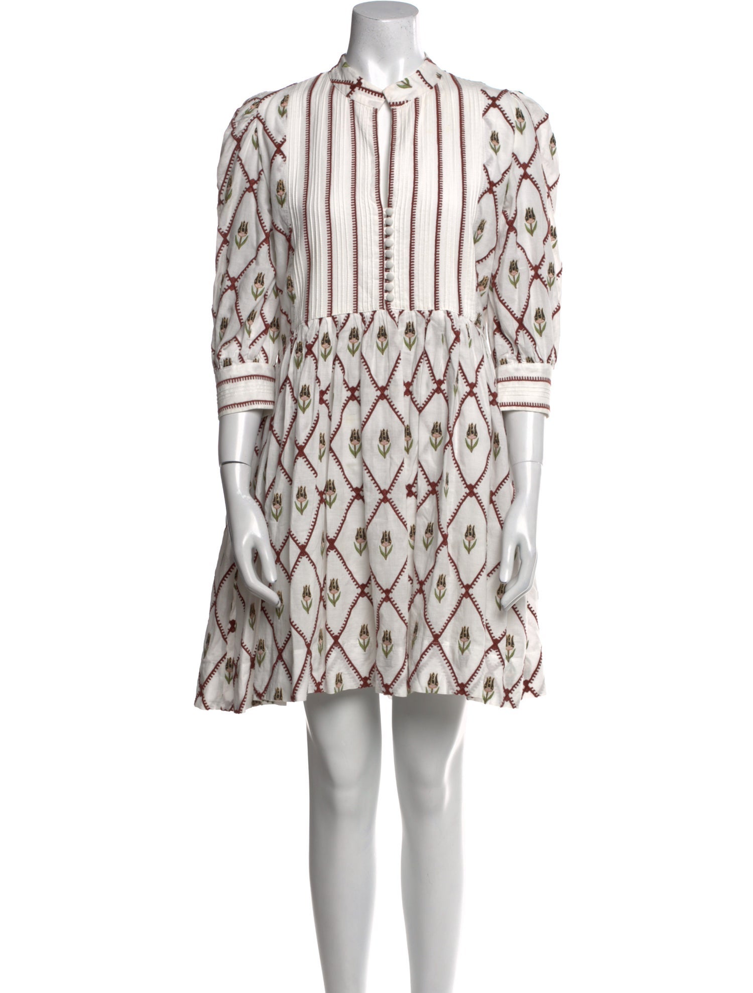 Lug Von Siga Printed Mini Dress