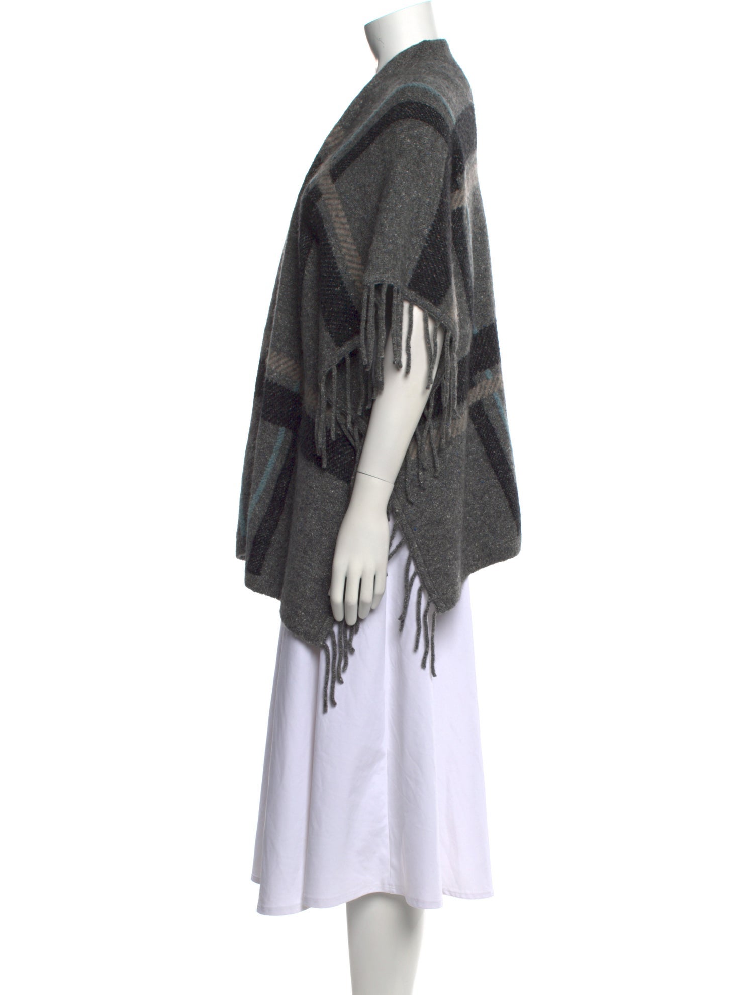 Luisa Cerano Virgin Wool Striped Sweater