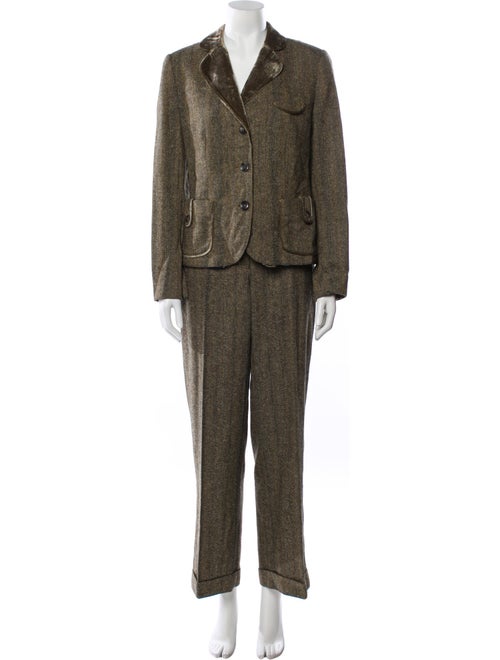 Luisa Cerano Wool Pantsuit