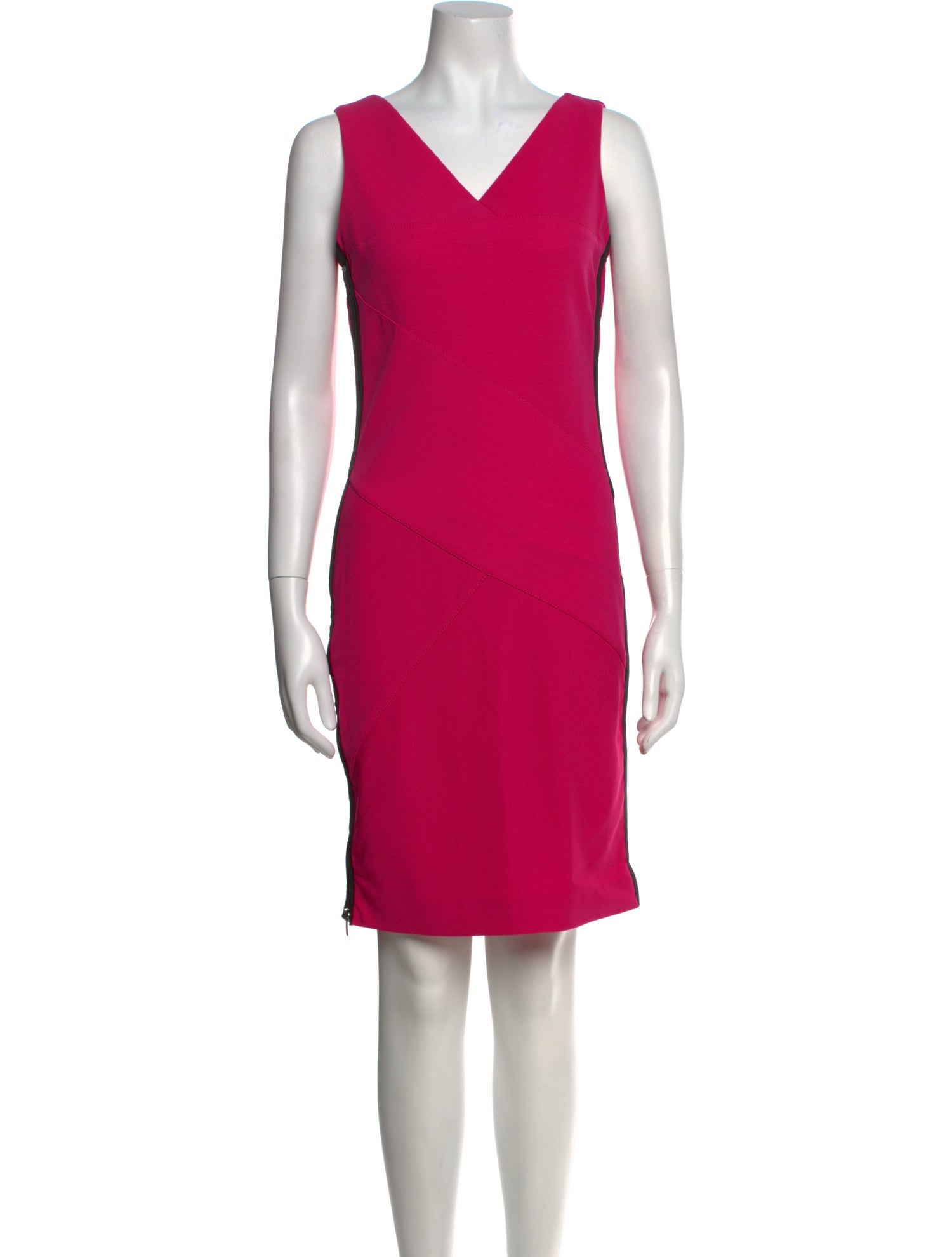 Luisa Cerano V-Neck Mini Dress