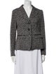 Luisa Cerano Houndstooth Print Blazer