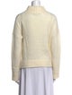 Luisa Cerano Colorblock Pattern Mock Neck Sweater