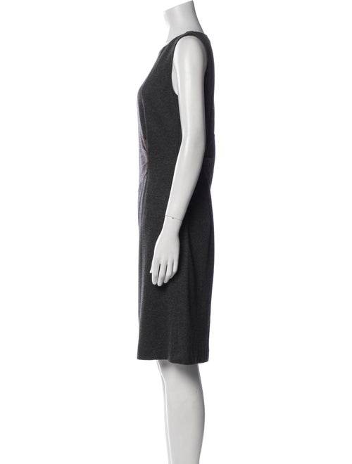 Luisa Cerano Houndstooth Print Mini Dress