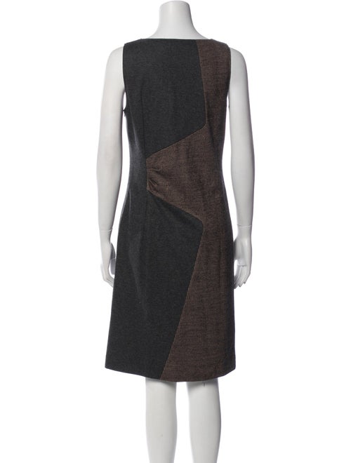 Luisa Cerano Houndstooth Print Mini Dress