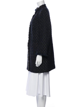 Luisa Cerano Wool Faux Fur Coat