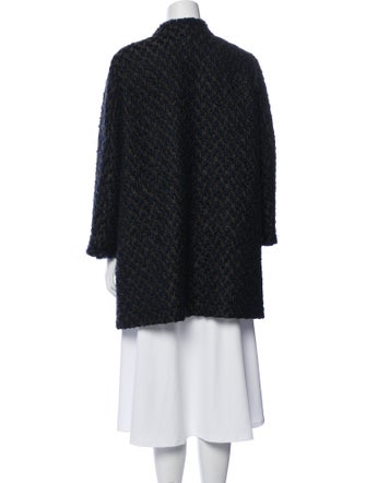 Luisa Cerano Wool Faux Fur Coat