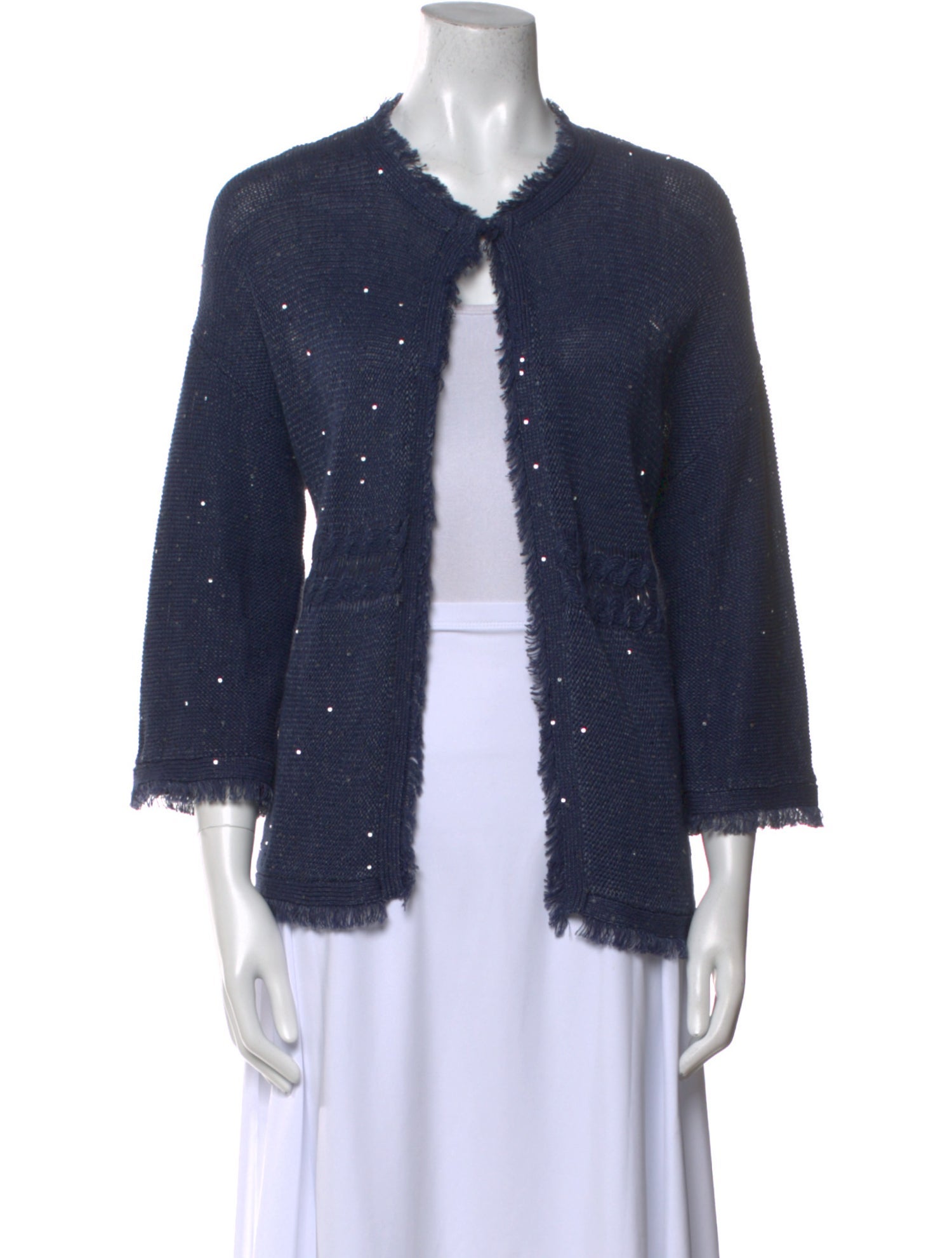 Luisa Cerano Open Front Sweater