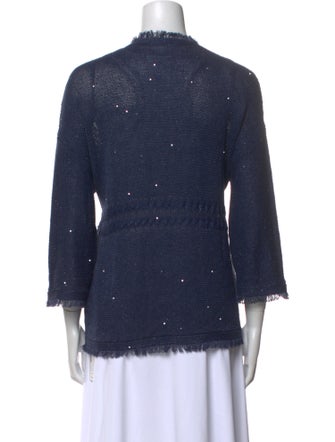 Luisa Cerano Open Front Sweater