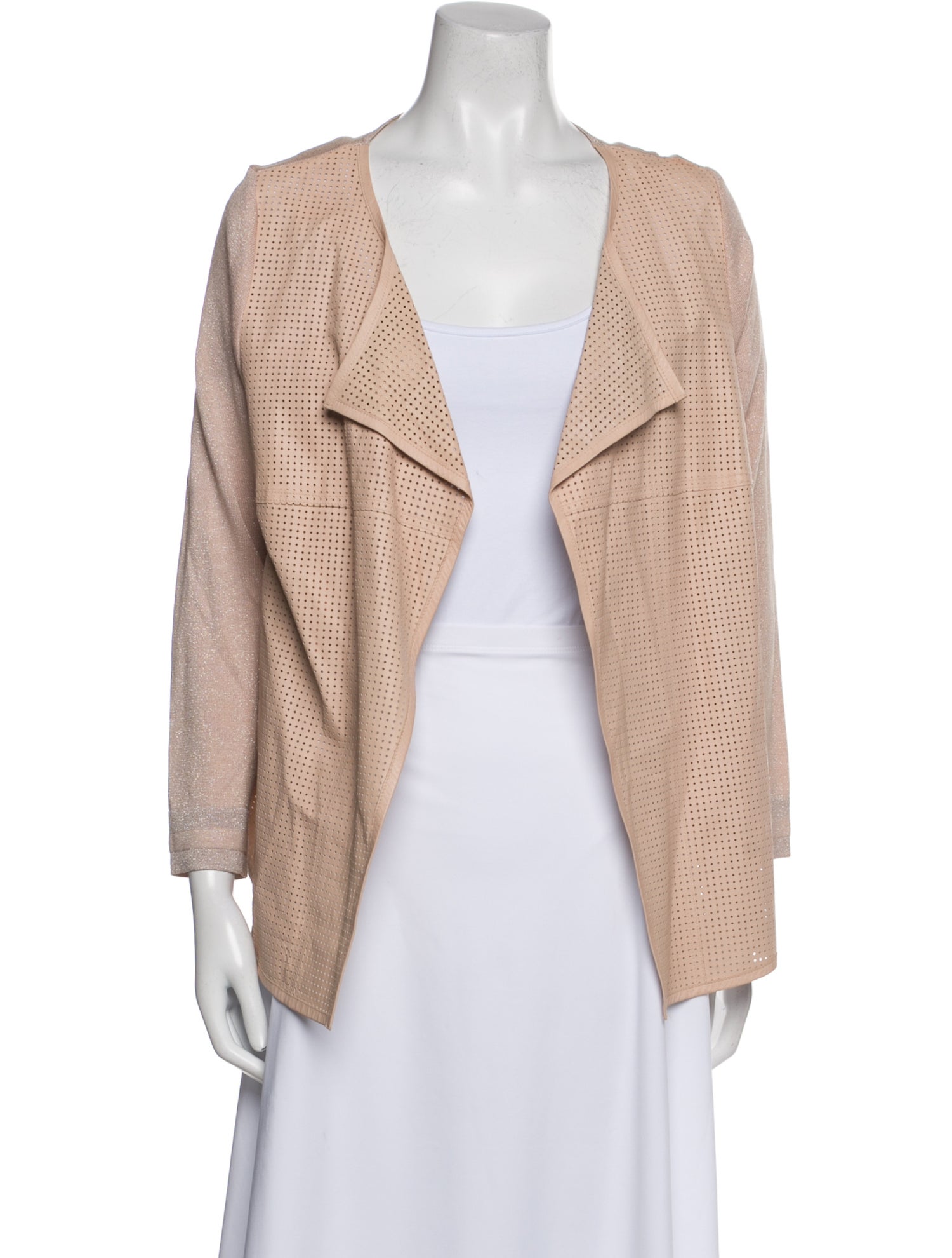 Luisa Cerano Tweed Pattern Jacket
