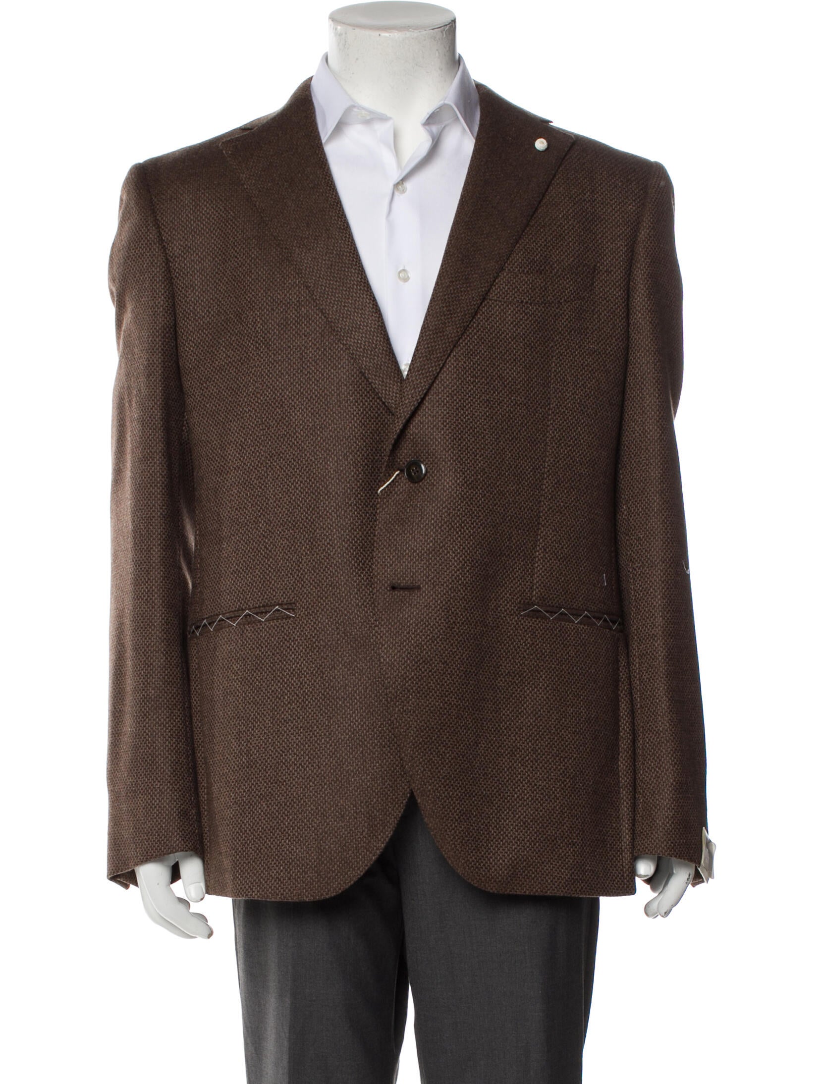 Luigi Bianchi Mantova Wool Blazer w/ Tags