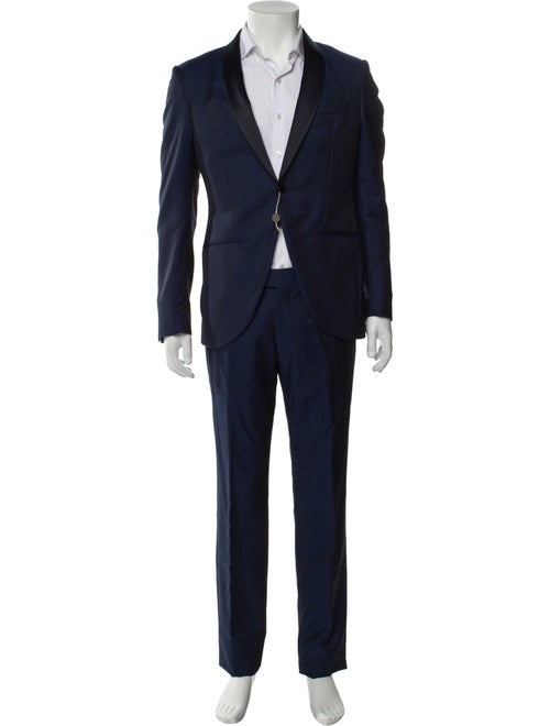 Luigi Bianchi Mantova Virgin Wool Two-Piece Blazer