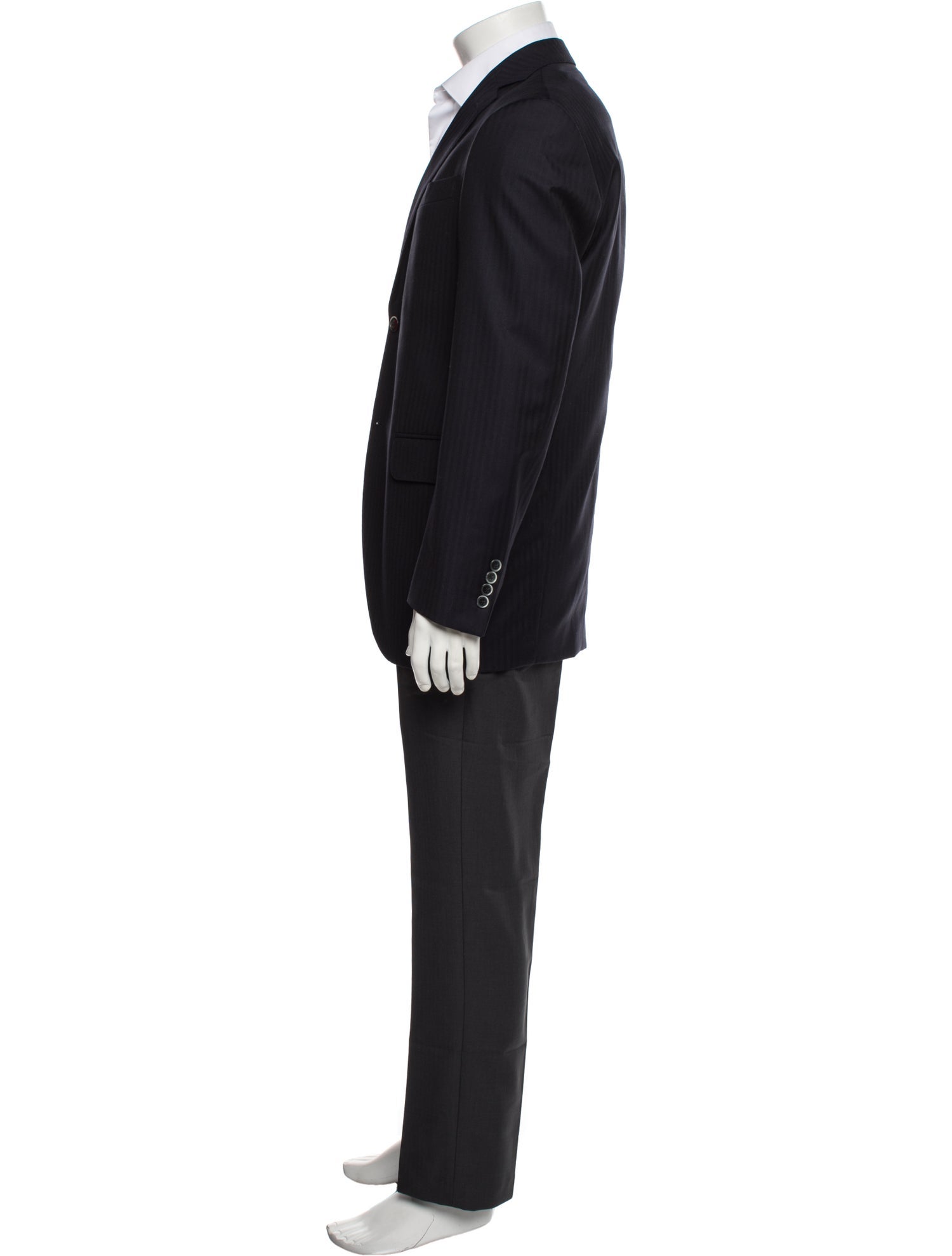Luigi Bianchi Mantova Virgin Wool Blazer