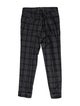 Luigi Bianchi Mantova Plaid Print Pants