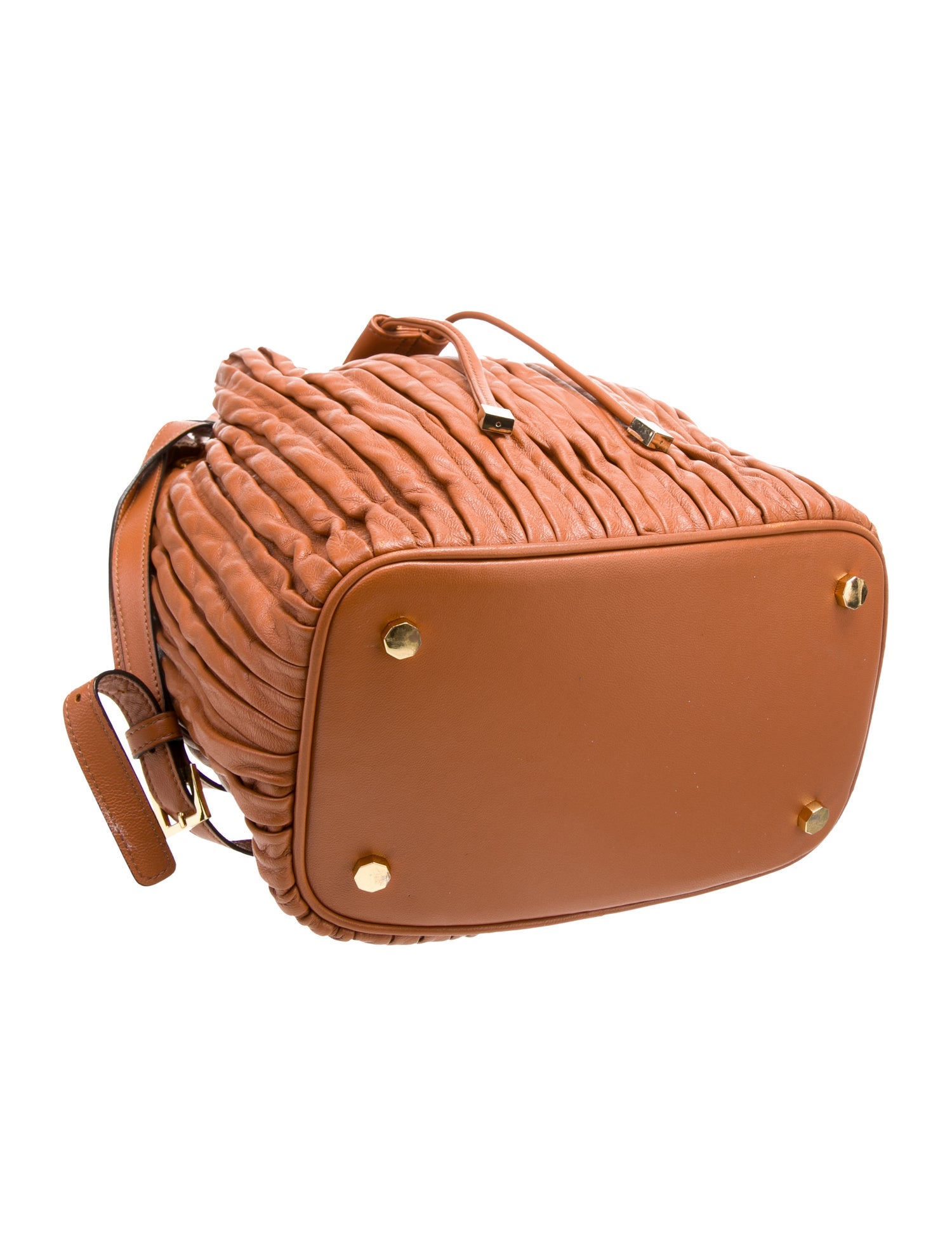 Lukure Leather Top Handle Bag