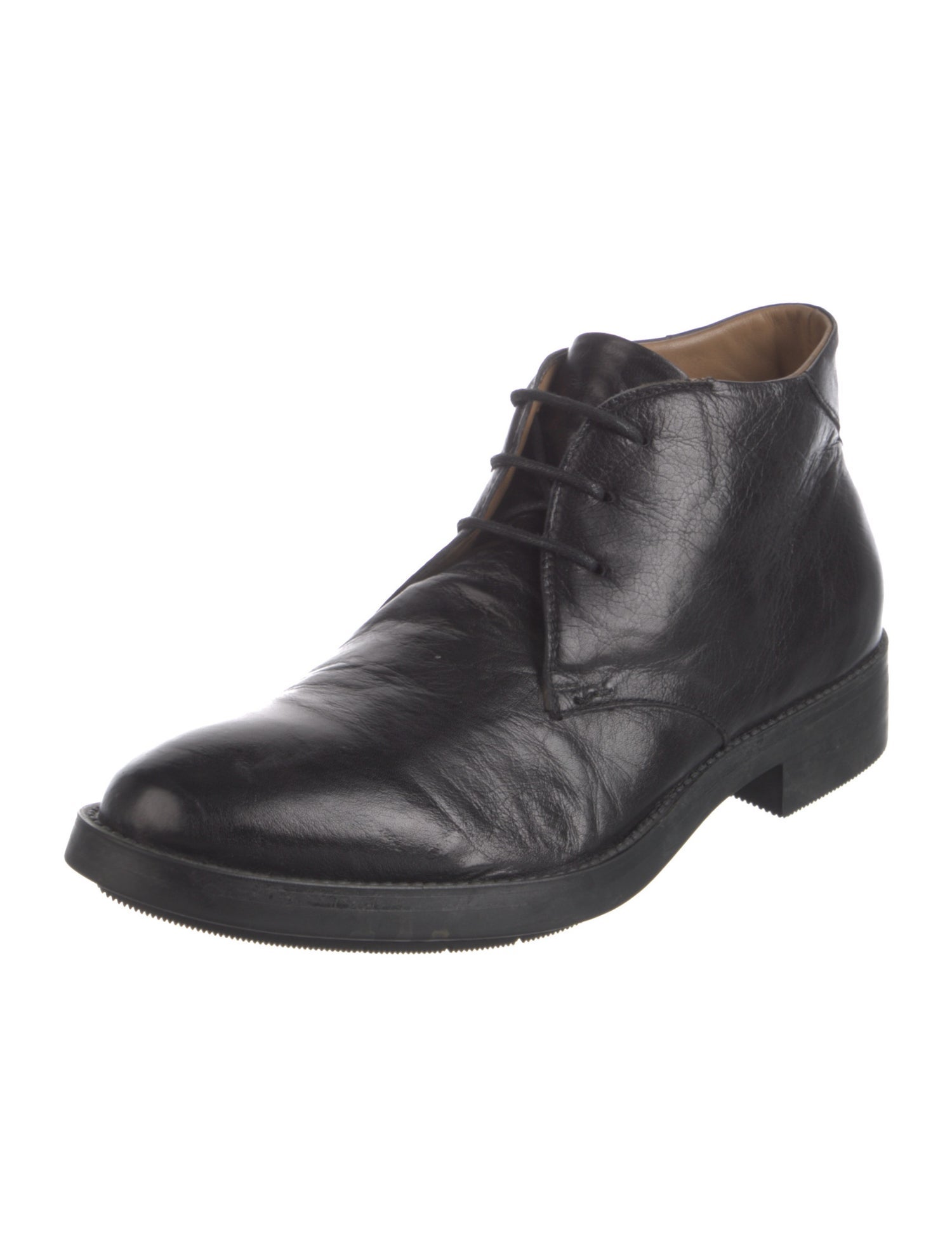 LUKURË Leather Lace-Up Boots