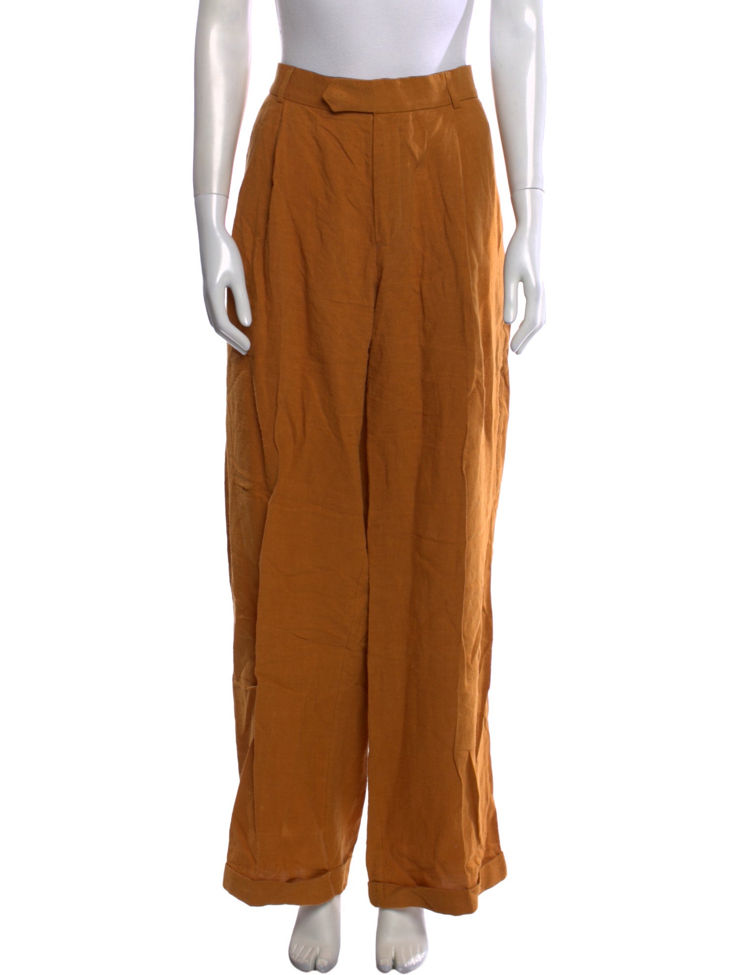 Lukhanyo Mdingi Linen Wide Leg Pants w/ Tags