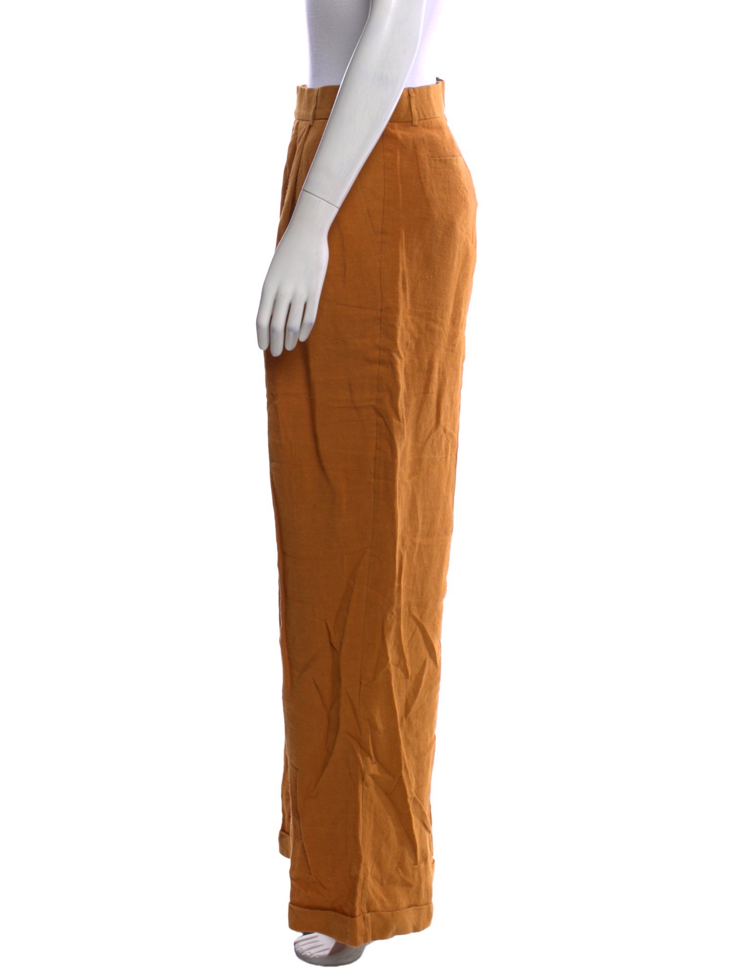 Lukhanyo Mdingi Linen Wide Leg Pants w/ Tags